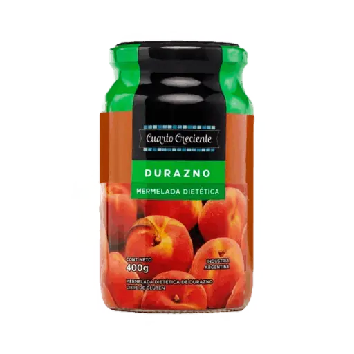 Cuarto creciente - Mermelada Dietetica de Durazno (400gr)