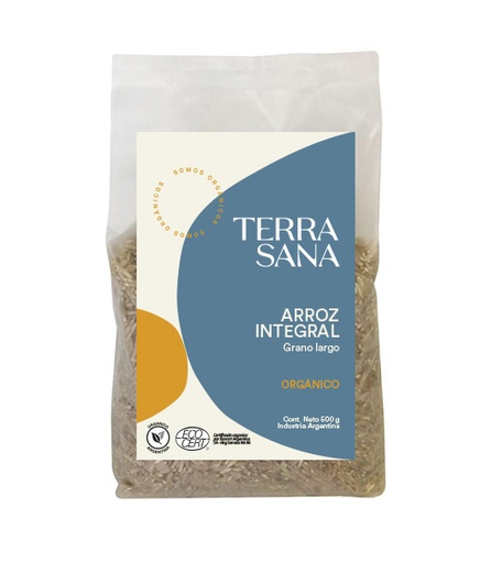 Terrasana - Arroz Blanco Grano Largo Orgánico (500gr)