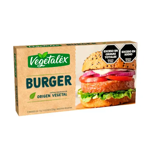 [VEGET002] Vegetalex - Hamburguesa de Soja (300g)