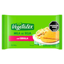 [VEGET009] Vegetalex - Milanesa de Soja con Cebolla (340g)