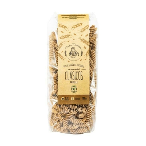 [DONAD002] Doña Dominga - Fideos orgánicos integrales clásicos - fusilli (400g)