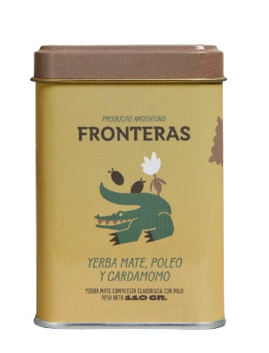 Fronteras - Yerba mate con poleo y cardamomo (lata x 100gr)