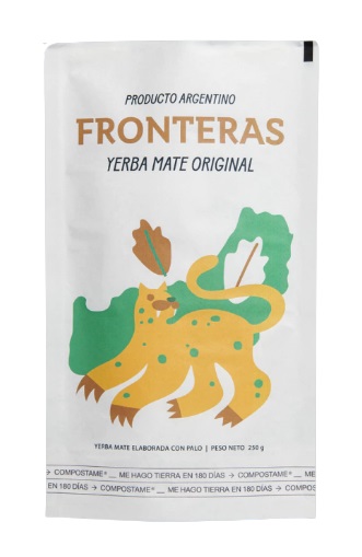 Fronteras - Yerba mate original (repuesto 250gr)