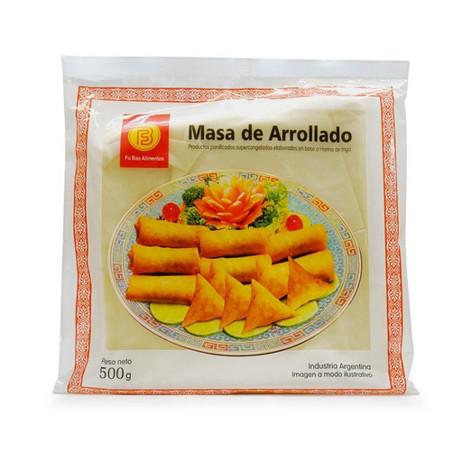 Fu Bao - Masa de Arrollados (500gr)