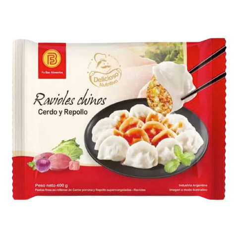 Fu Bao - Ravioles chinos de cerdo y repollo (400gr)