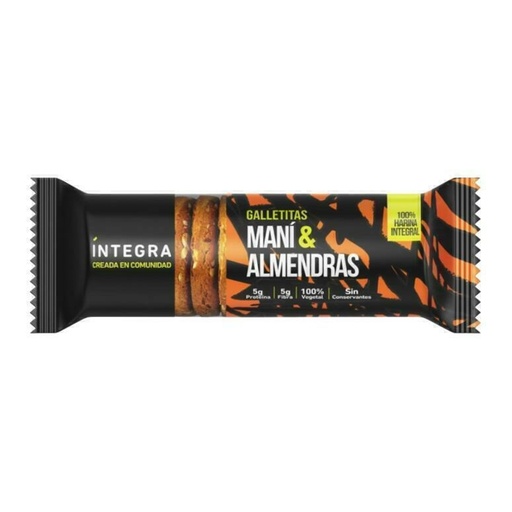 [INTEG038] Integra - Galletitas maní y almendras (72gr) 