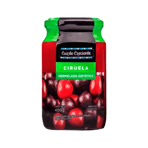 [CUART015] Cuarto creciente - Mermelada Dietética de Ciruela (400g)