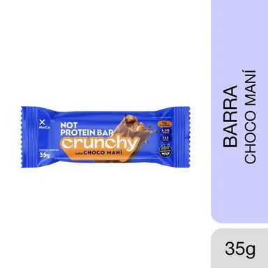 The Not Company - Not protein bar crunchy choco mani (caja x 12 unidades) 