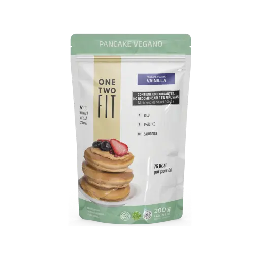 [ONETW001] One two fit - Pancake Vegano de Vainilla (200gr) 