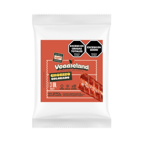 [VEGGI015] Veggieland - Chorizo colorado (200gr) 