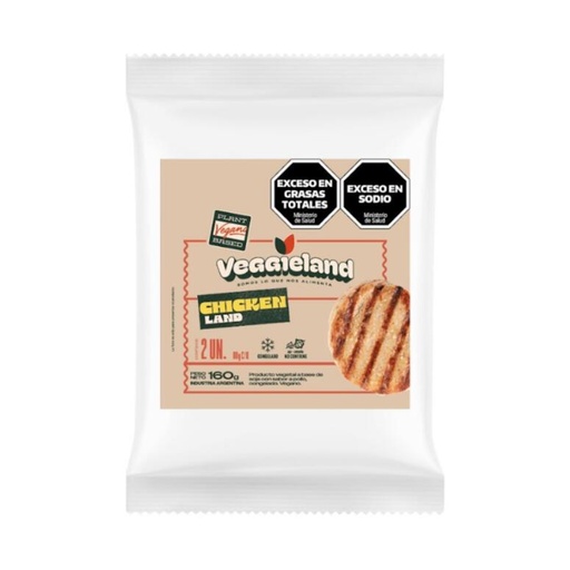 [VEGGI014] Veggieland - Chicken land (160gr)