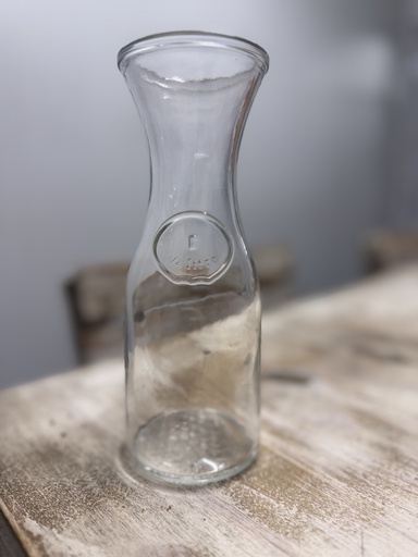 Bazar - Jarra de Vidrio (Vino, Leche, Agua) 500ml