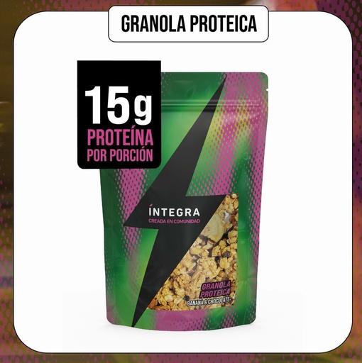 Integra - Granola Proteica Banana & Chocolate x 250g