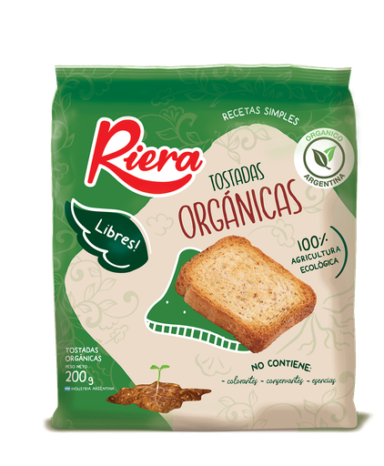 [RIERA002] Riera - Tostadas Organicas (200gr)  