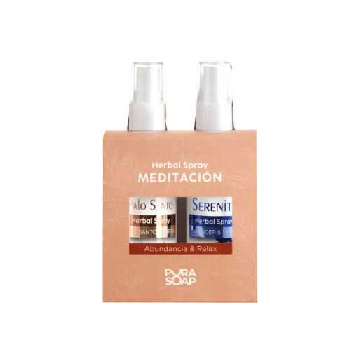 [PURAS039] Pura Soap - DUO HERBALS MEDITACION	ABUNDANCIA & RELAX