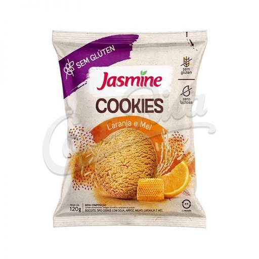 [JASMI010] Jasmine - Cookies sin gluten de naranja y miel x 120 gr  
