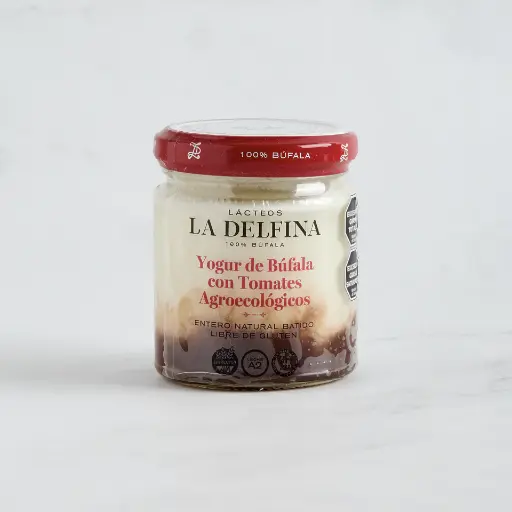 [LADEL016] La Delfina - Yogur batido de Bufala con Tomate Agroecologico 160 gr