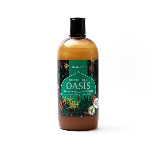 Hierbas Del Oasis - Shampoo para Cabellos Normales 520 cc