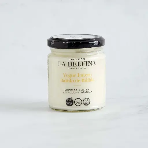 La Delfina - Yogur batido de Bufala sin azucar 160 gr