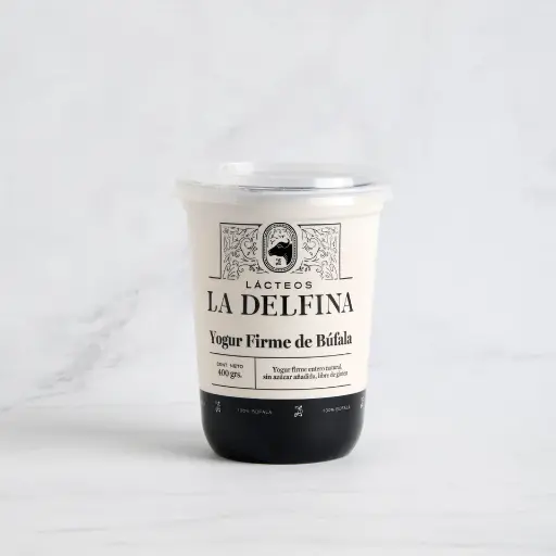 [LADEL007] La Delfina - Yogur Deslactosado de Búfala (Pote 400 grs) 