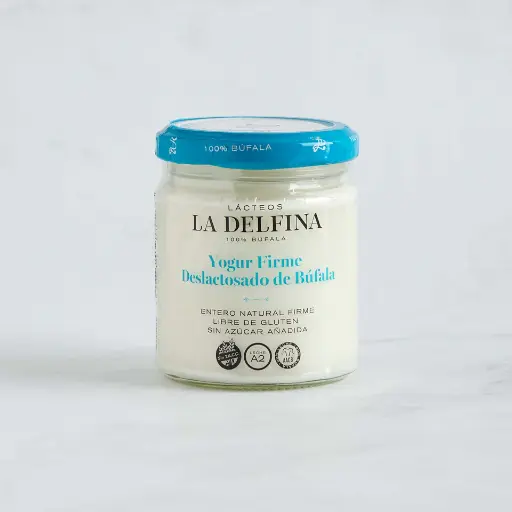 [LADEL008] La Delfina - Yogur Firme Deslactosado de Búfala 160 gr