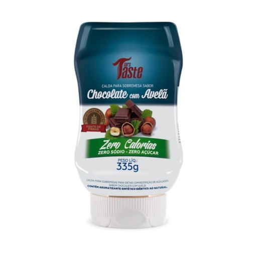 [MRSTA002] Mrs Taste - Salsa de Chocolate con Avellanas sin Azucar (335g)