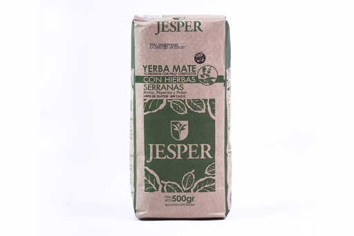 Jesper - Yerba mate con hierbas (bolsa 500gr)