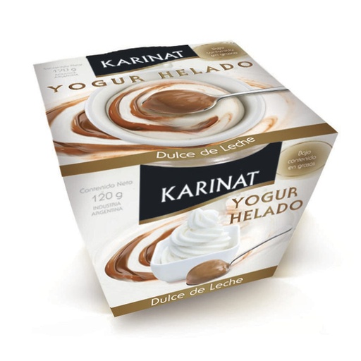 Karinat - Yogurt helado dulce de leche (120gr)