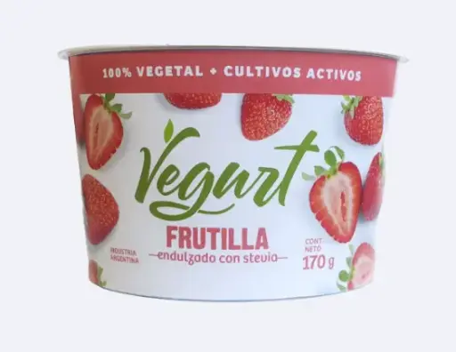 [VEGUR001] Vegurt - Yogurt Frutilla Vegurt (170gr)