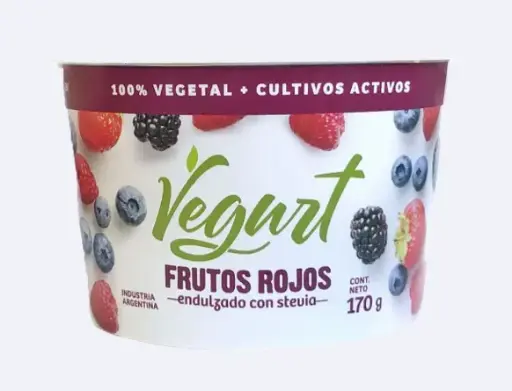[VEGUR002] Vegurt - Yogurt Frutos Rojos Vegurt (170gr)