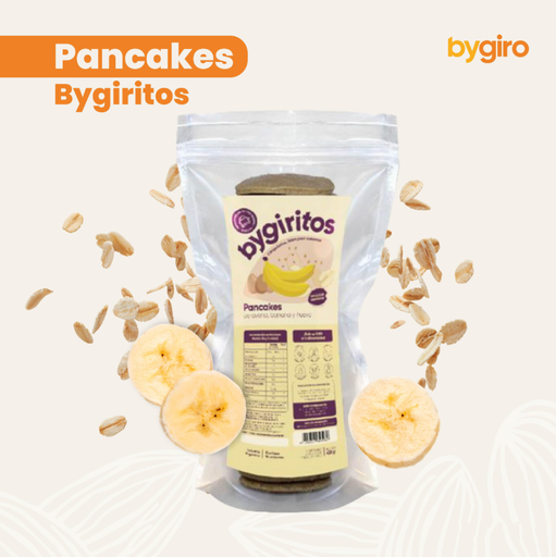 [BYGIR011] Bygiro Pancakes - Mini pancakes CHOCO bygiritos (pack por 18 unidades 400gr) 