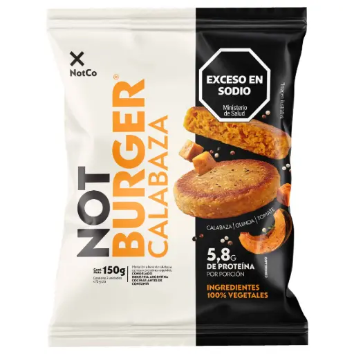 [THENO001] The Not Company - Not burguer calabaza (150gr)