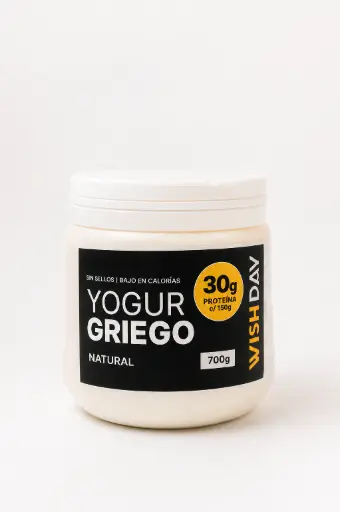[WISHD003] Wish Day - Yogurt Griego Natural sin azucar (pote 700gr)