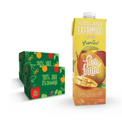 [PURAF050] Pura Frutta - Jugo de Manzana Mango (1lt)