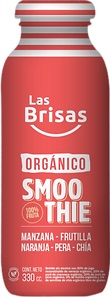 Las Brisas - Smoothies pera, naranja, frutilla, manzana y chia 330 ml