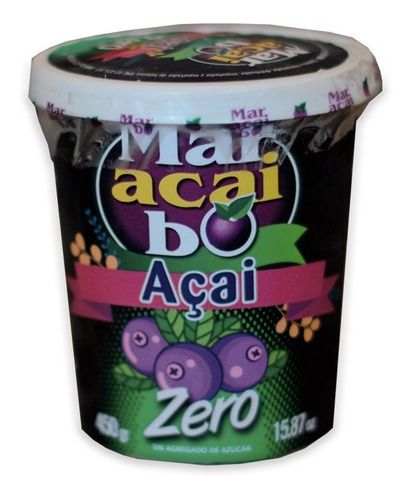 Maracaibo - Acaí cero azúcar 450gr (Pack 6 unidades)