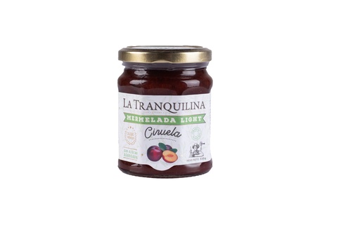 La Tranquilina - Mermelada con stevia sabor ciruela (330gr)