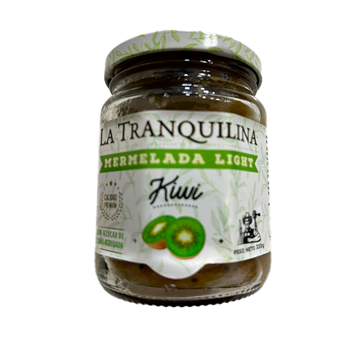 La Tranquilina - Mermelada con stevia sabor kiwi (330gr)