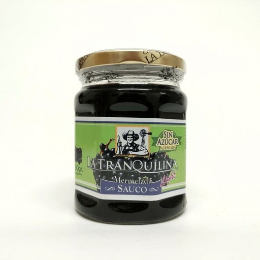 La Tranquilina - Mermelada con stevia sabor sauco (330gr)