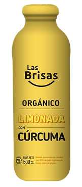 Las Brisas - Limonada con Curcuma envase de vidrio 500 ml