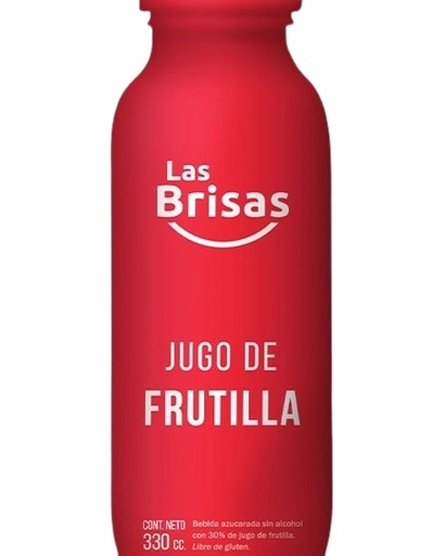 Las Brisas - Jugo Orgánico Frutilla 330 ml