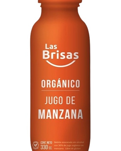 Las Brisas - Jugo Orgánico Manzana 330 ml