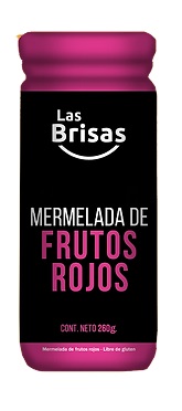 Las Brisas - Mermelada de Frutos Rojos 260 gr