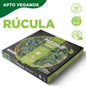 Naturalrroz - Pizza vegana de rucula y Queso Vegetal 300gr