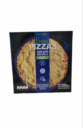 Naturalrroz - Pizza de muzzarella vegana con queso vegetal (360gr)