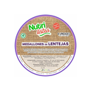 Nutrilistas - Medallones Veganos de Lentejas.Pack 4 unidades 400gr