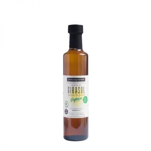 Pampa Gourmet - Aceite de girasol alto oleico organico (500ml)