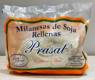 Prasat - Milanesas de soja rellenas con calabaza y Queso (4 unidades - 480gr)