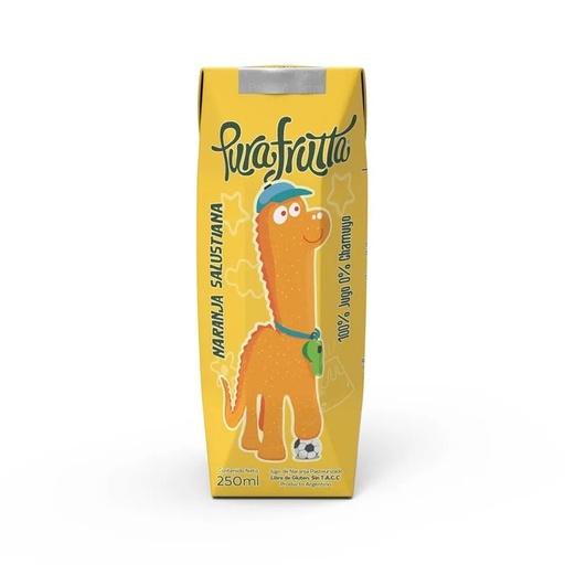 Pura Frutta - Jugo natural sabor naranja (250ml)