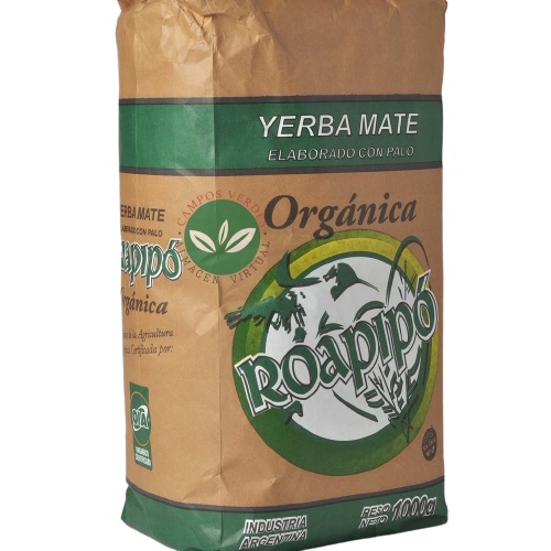 Roapipó - Yerba mate orgánica tradicional (1kg)